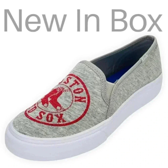 Keds Shoes - Keds Double Deck MLB Boston Red Sox Women’s Loafer